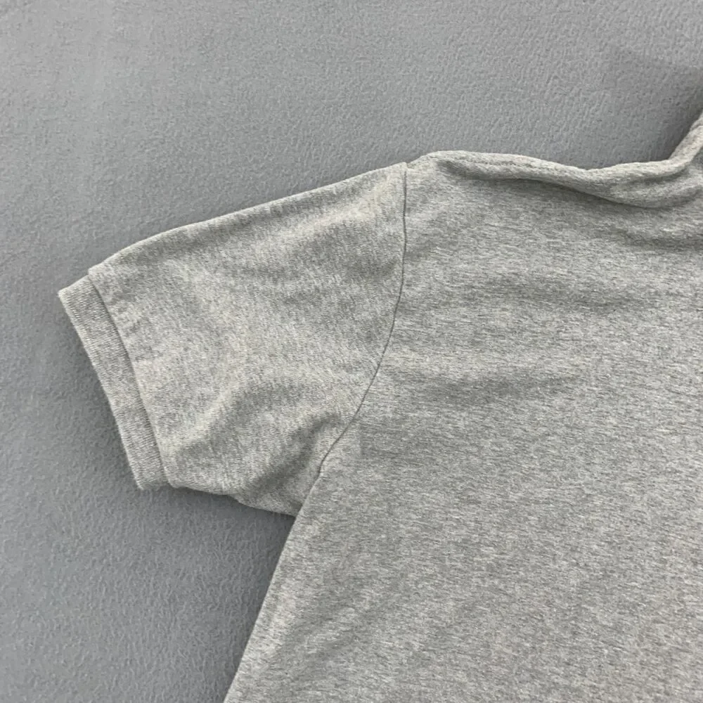 Polo Ralph Lauren Polo Shirt Mens XL Gray Blue Pony Short Sleeve